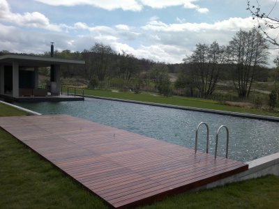 Bio-Schwimmbad 10 m x 20 m