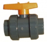 FIP PVC guľový ventil 63 mm