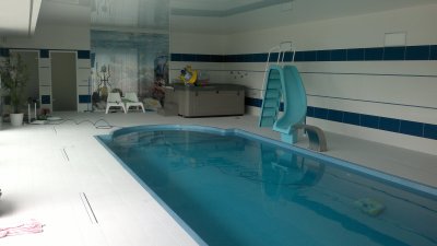 Interiérový bazén s AquaDiamante úpravou vody