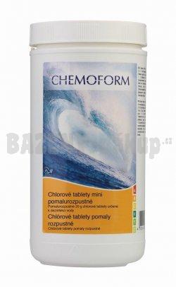 Chemoform chlórové tablety Mini 1 kg, tableta 20 g, pomalurozpustné