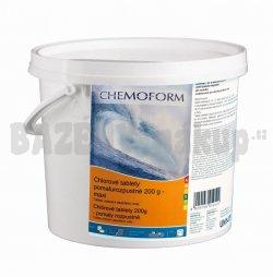 Chemoform chlórové tablety Maxi 3 kg, tableta 200 g, pomalurozpustné