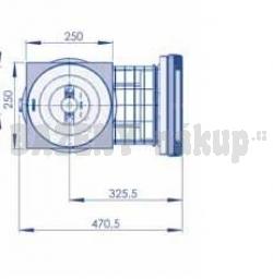 Skimmer 17,5L úkos 6° hrdlo štandard
