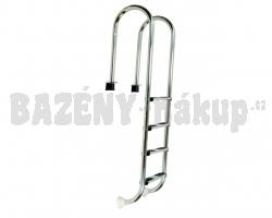 Nerezový žebřík MURO 4 stupně