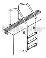 Žebřík nerez série MUNICH