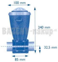 Dávkovač pevných látek - NATURE 2 EXPRESS, do 75 m3