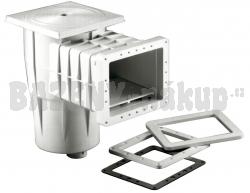 Skimmer KRIPSOL, pro fólii, sání 200mm x 180mm, s vakuovým kotoučem