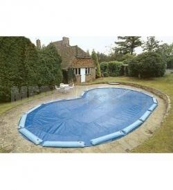 Víztáska, hossza 1 m, a téli takarófólia terhelésére szolgál