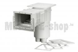 Szkimmer VA 215 mm x 160 mm, a fóliára, magassághosszabbítóval