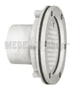 Szívó Cofies - 10 m3 /óra, karimával a fóliafedésre , és 63 mm ragasztásos rákötéssel