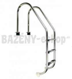 Nerezový rebrík STANDARD AISI 316 - 3 stupňový