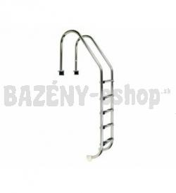 Nerezový rebrík STANDARD AISI 316 - 5 stupňový