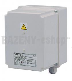 Bezpečnostný transformátor 300 W, 230 V / 12 V
