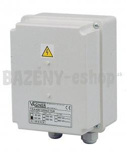Bezpečnostný transformátor 200 W, 230 V / 12 V