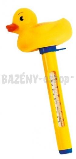 Teplomer plavajúci so zvieratkom – káčer